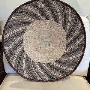 NEW Africa Woven Basket. Made by the Binga people of Zambia/Zimbabwe